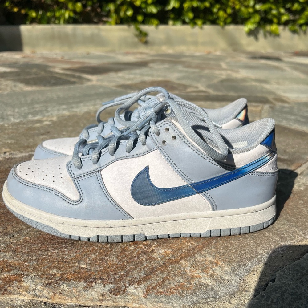 Nike Powder Blue and White Sneakers